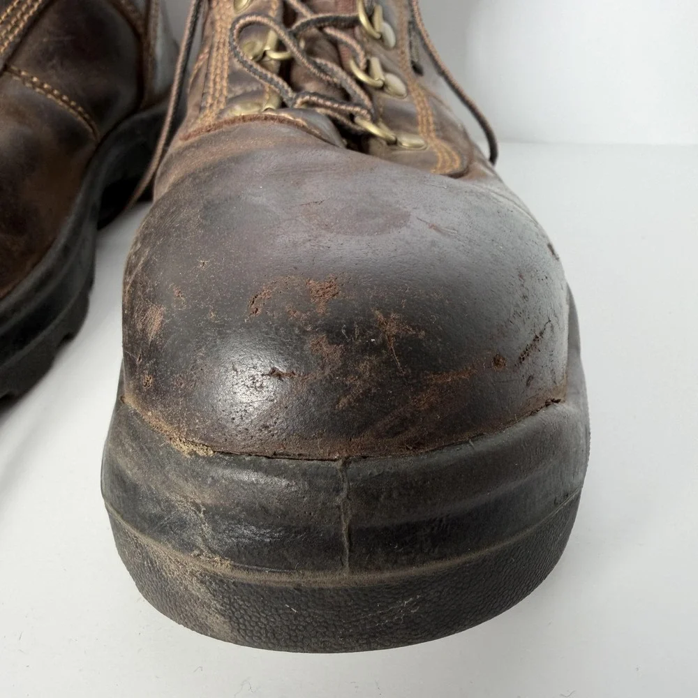 Irish Setter Boots Mens 11 Brown Leather 83618 Ankle Work EH Safety‎ Toe